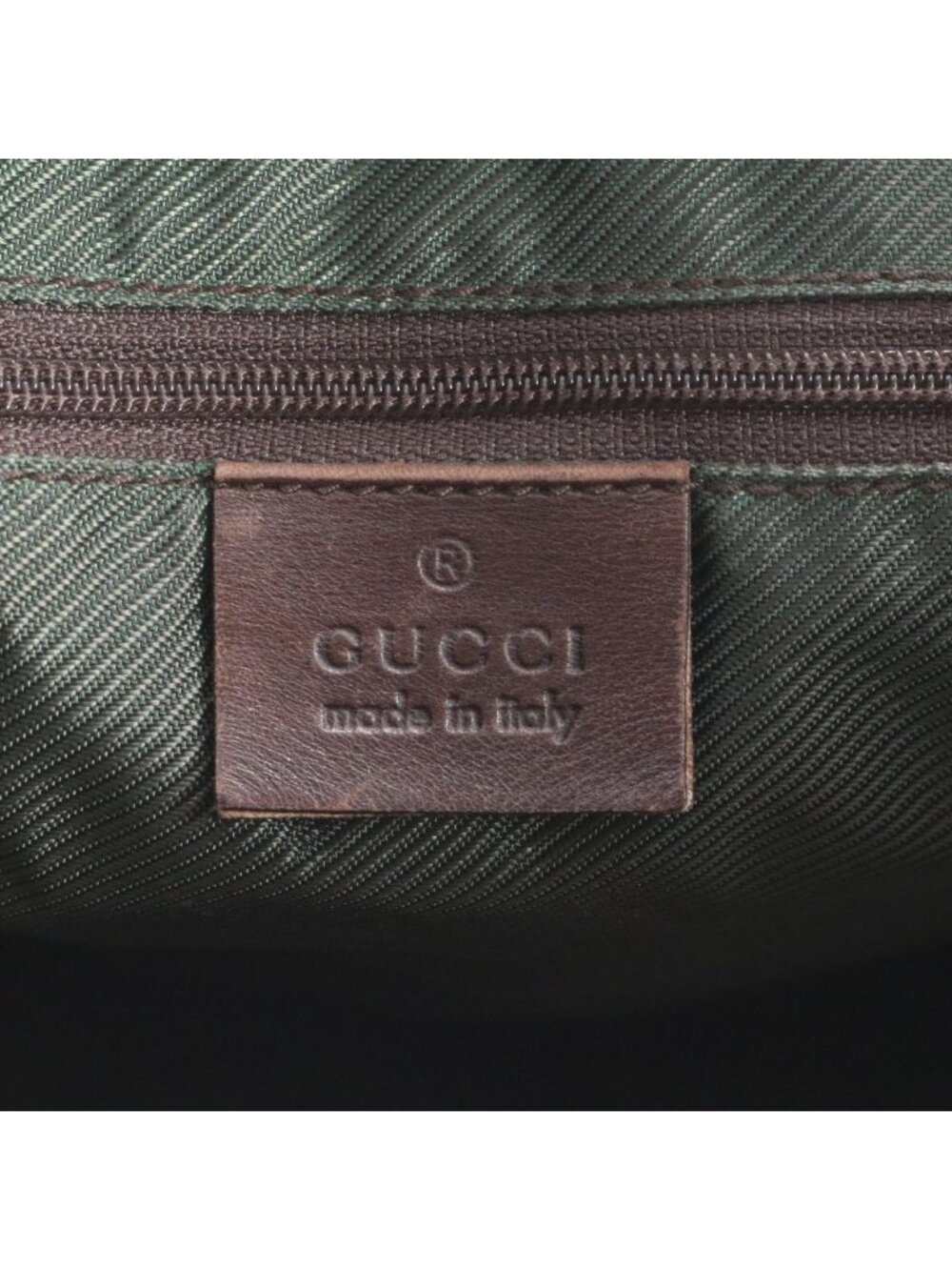 Gucci GG Supreme Leather Tote Shoulder Hand Brown Rbe - Picture 12 of 13